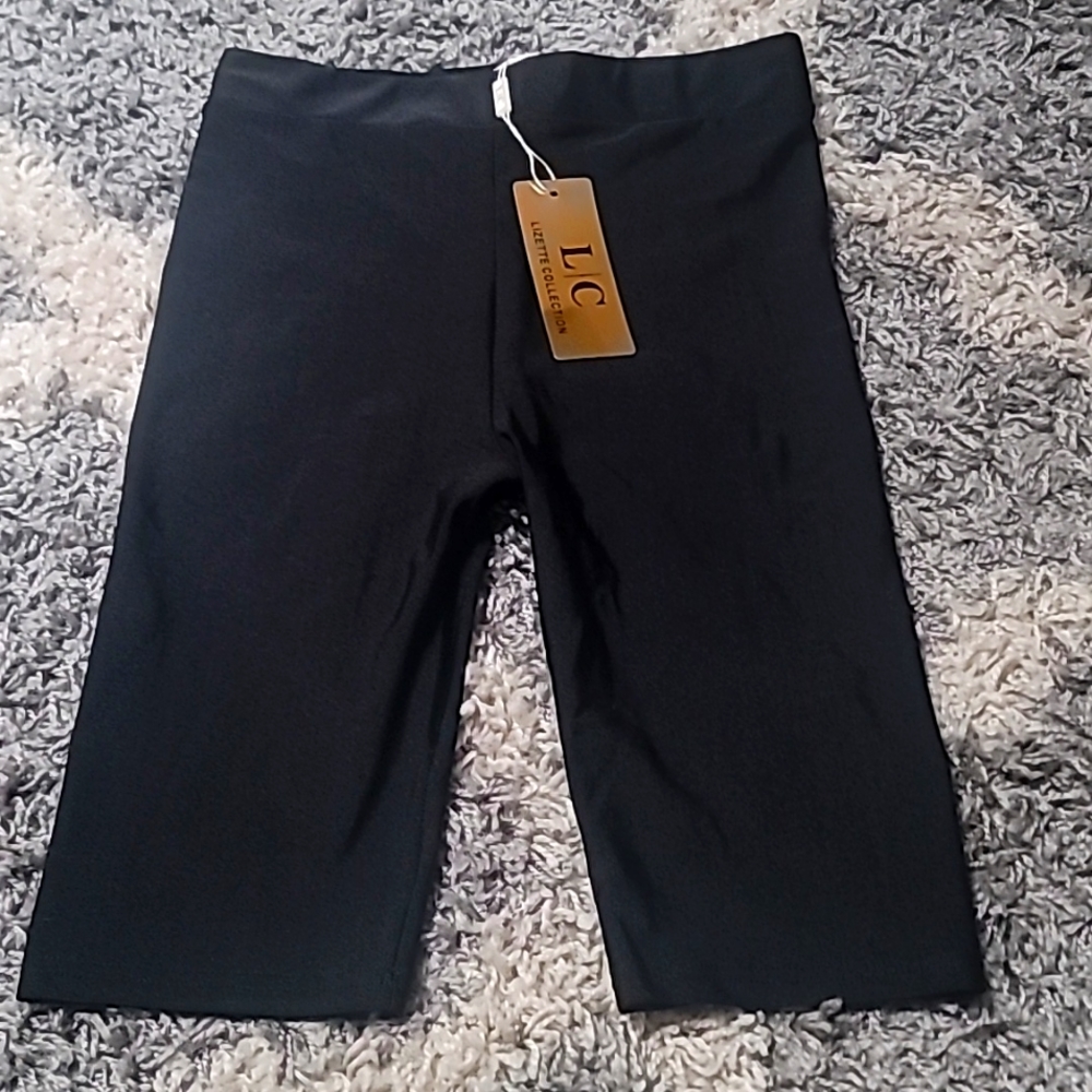 Black biker shorts